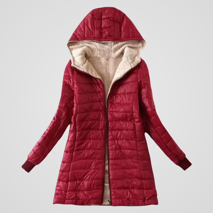 Lined Sherpa Winter Women's Coat