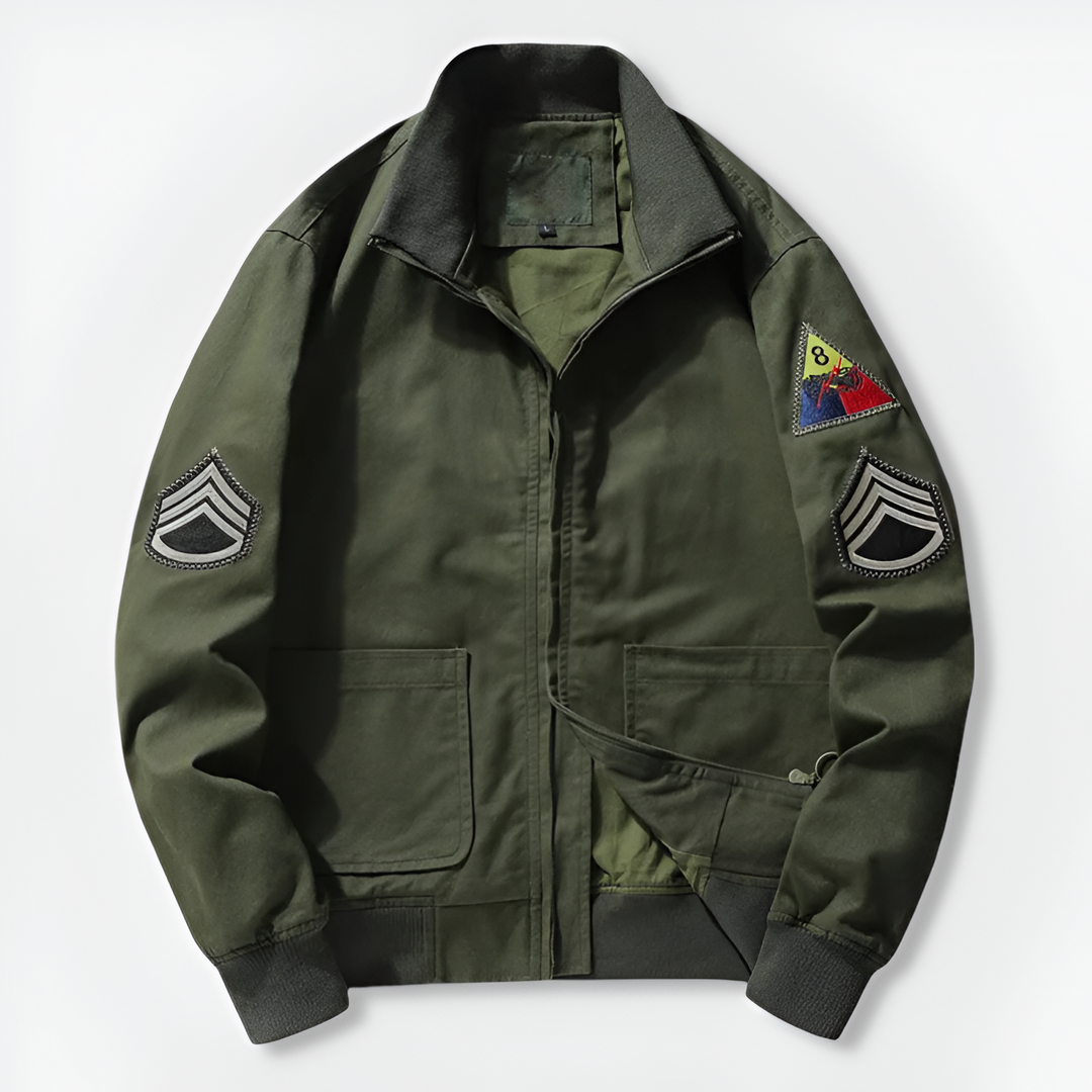 Men's Tactical Bomber Jacket - Military Style Transitional Jacket