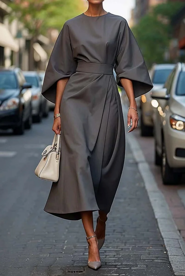 Elegant Sleeve Women's Summer Maxi Dress