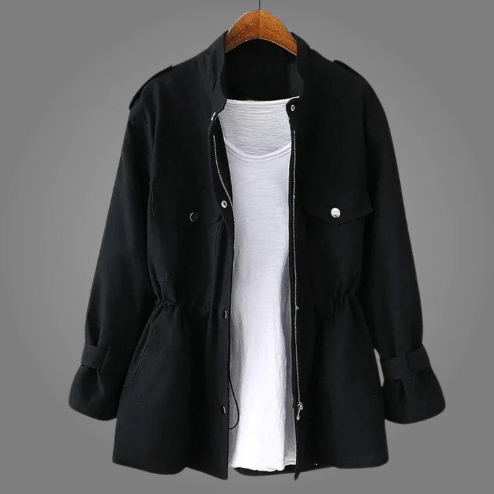 Stylish Utility Women's Overcoat