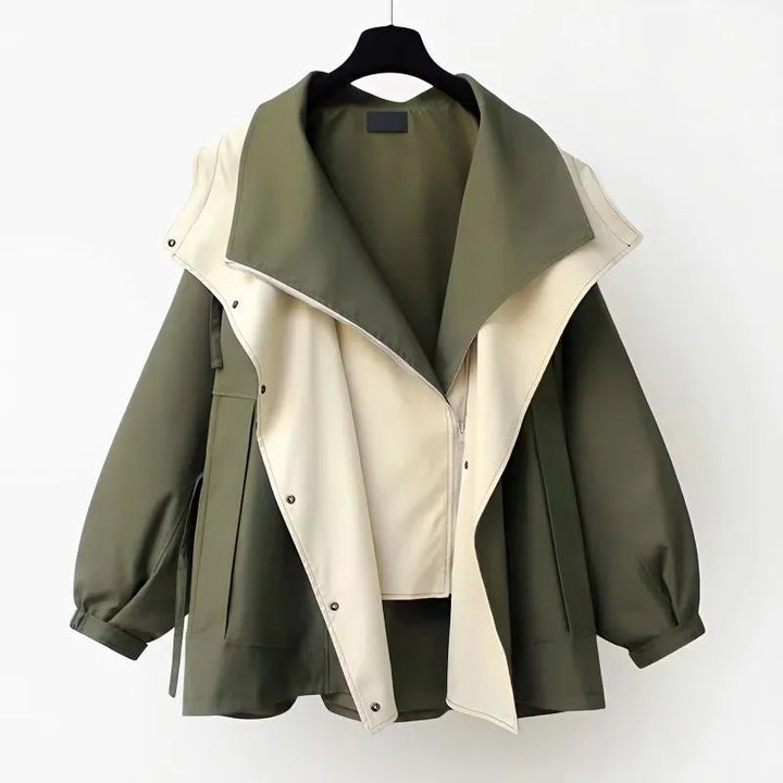 Elegant Weather-Resistant Windproof Women's Jacket