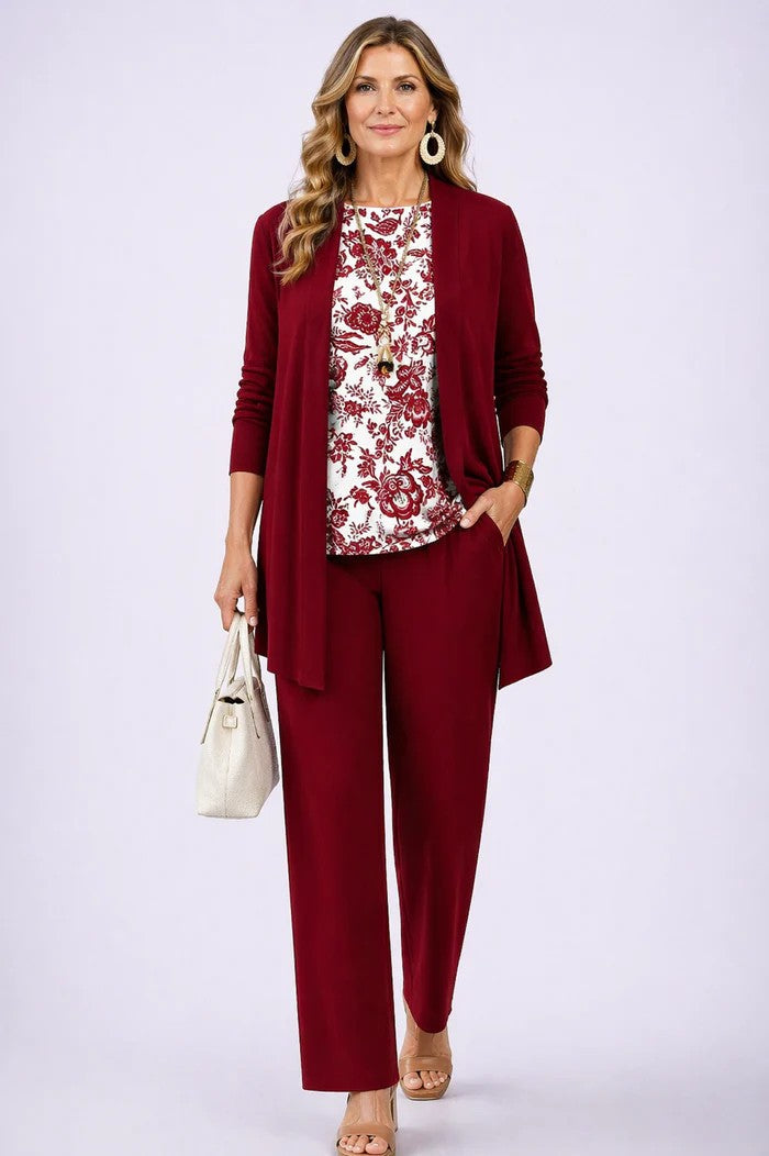Elegant Lightweight Women's 3-Piece Set