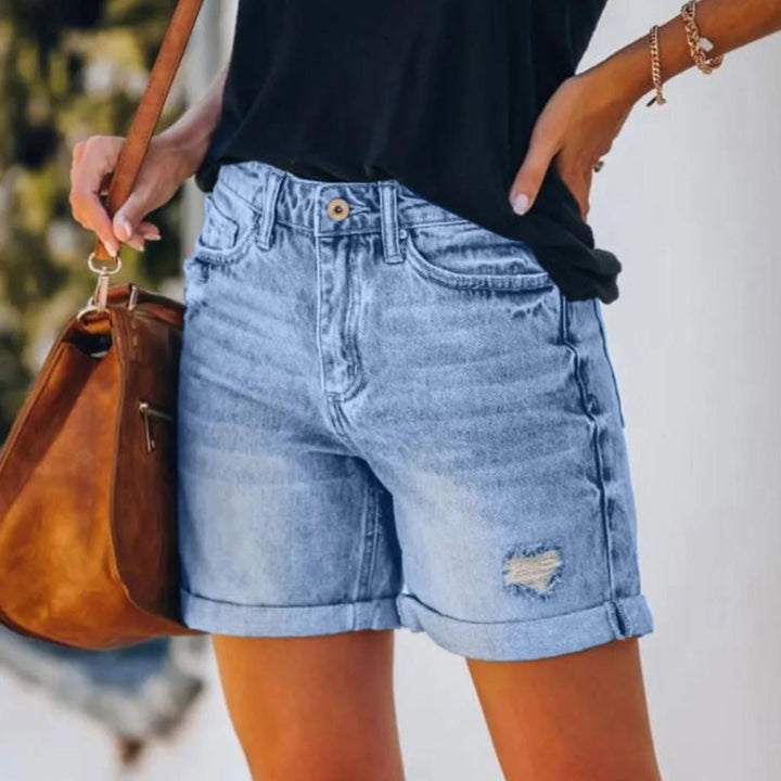 Chic High-Waist Women's Shorts