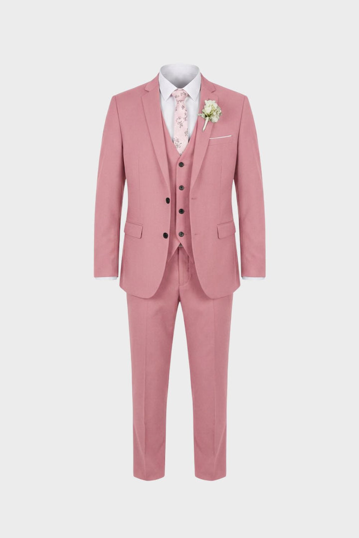 Elegant 3-Piece Men's Suit Set with Vest