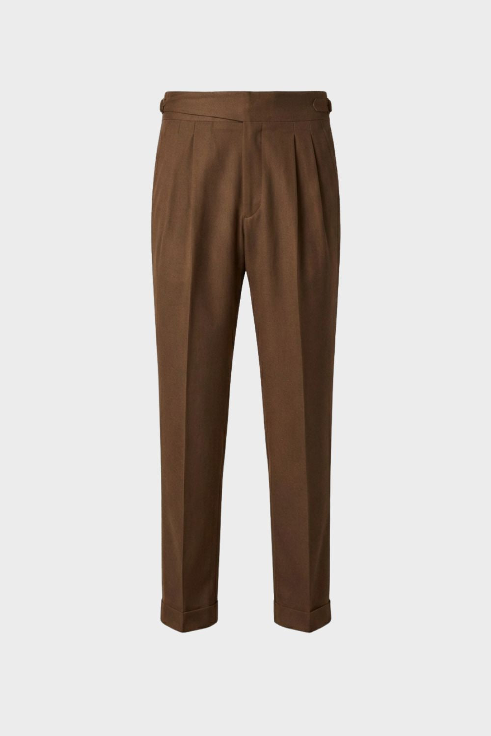 Elegant Classic Men's Pleated Dress Pants