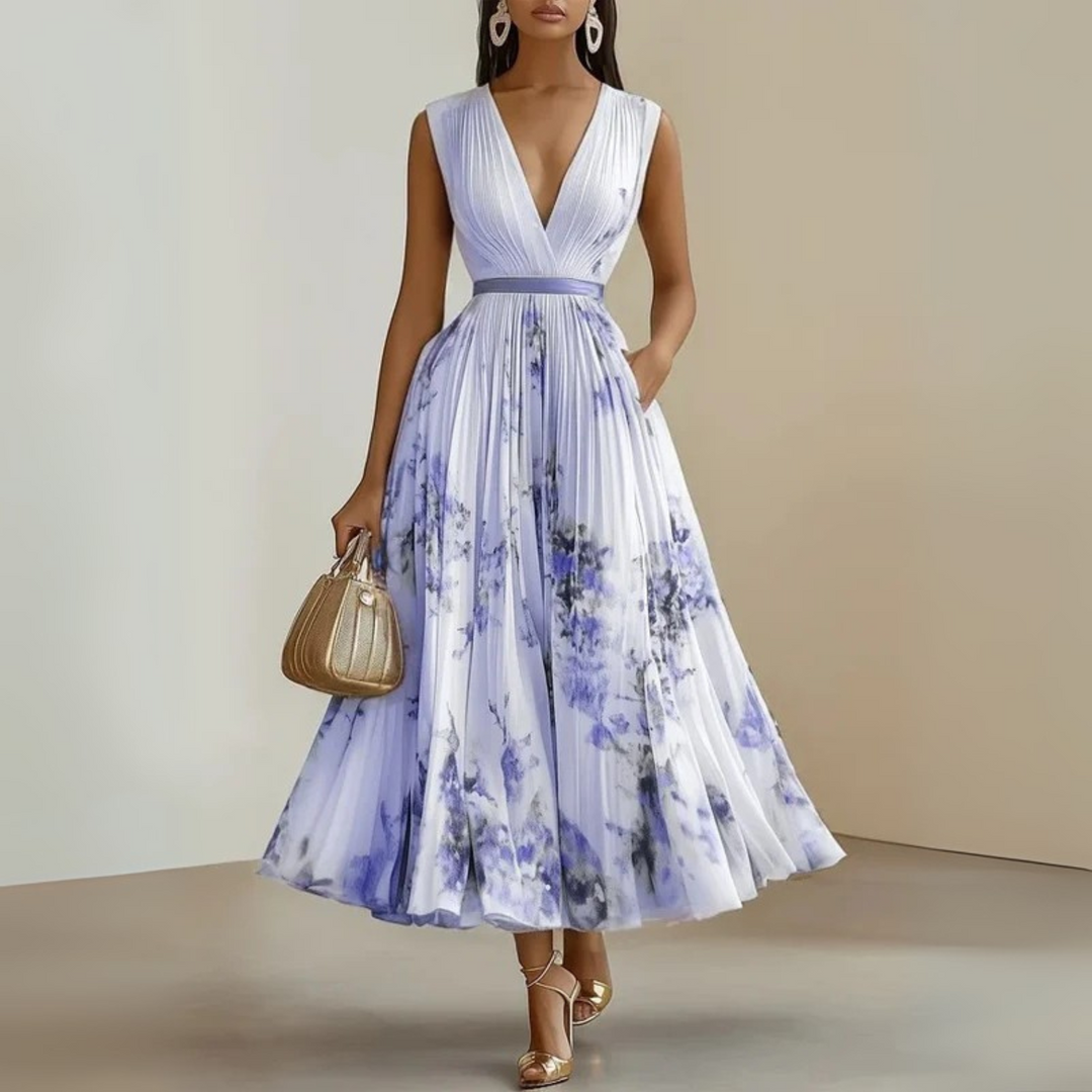 Elegant Lightweight Women's Sleeveless Summer Maxi Dress