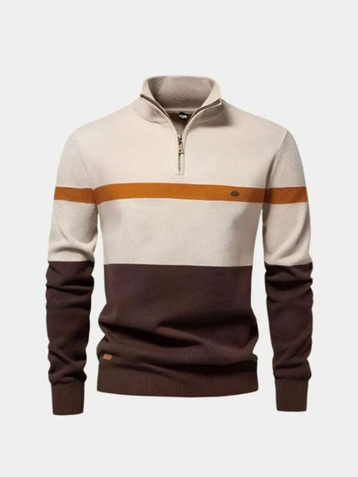 Quarter - Zip Jumper Sweater - Cross & Crown - Cross & Crown