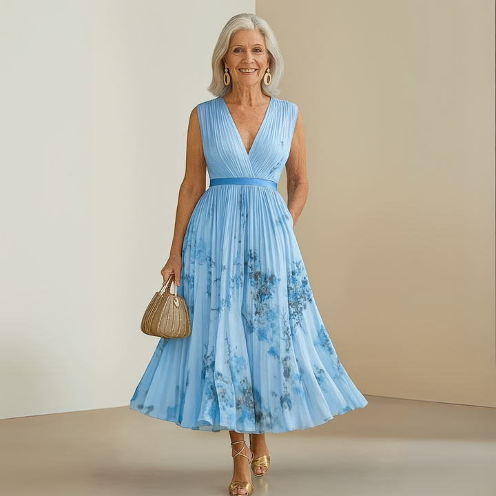 Elegant Lightweight Women's Sleeveless Summer Maxi Dress