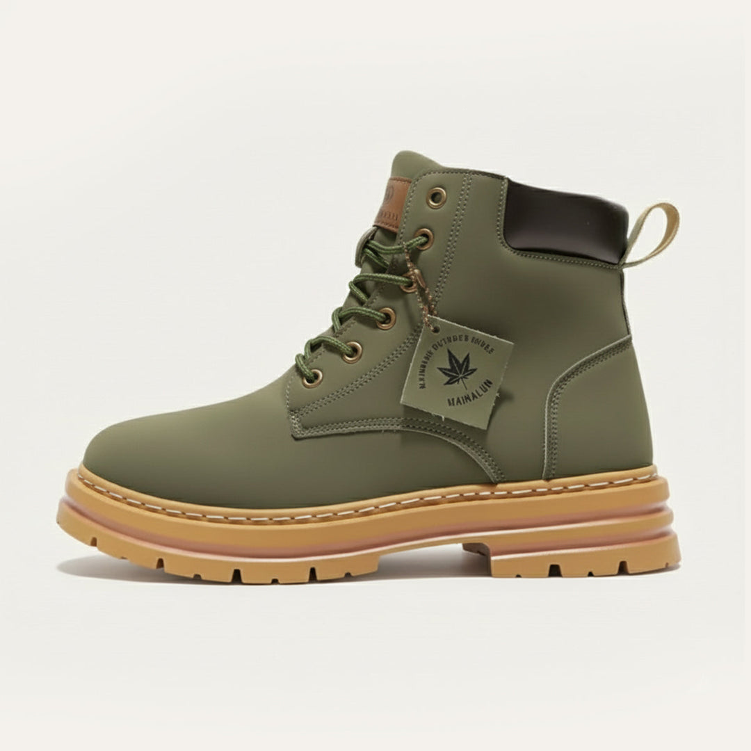 Warm Fur-Lined Men's Insulated Snow Boots