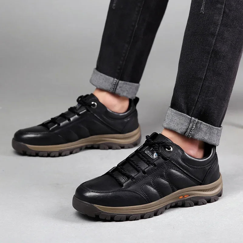 Men's Casual Hiking Shoes - Comfortable Outdoor Sneakers for Everyday and Sport