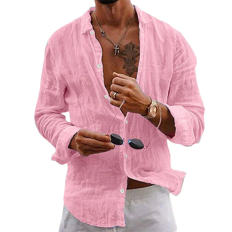 Premium Men's Linen Shirt