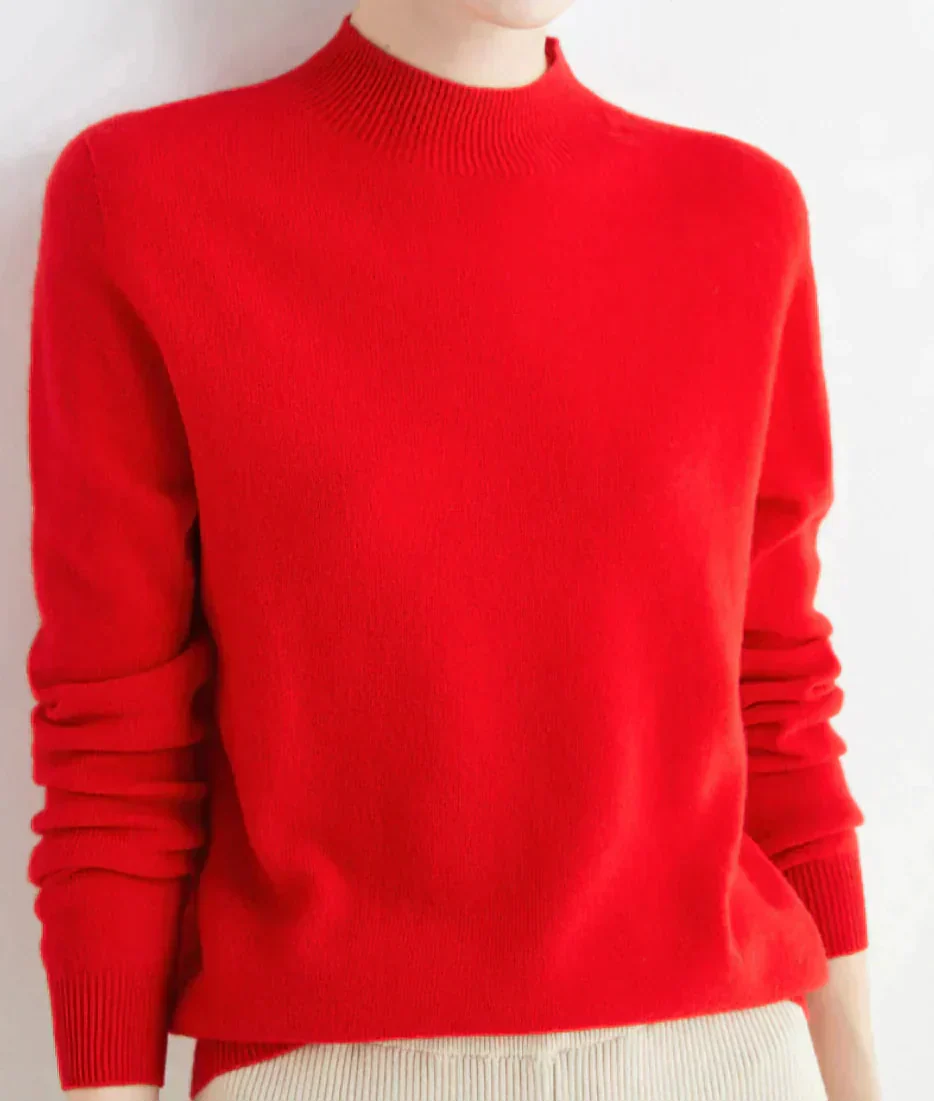 Elegant Women's Cashmere Sweater - Luxuriously Soft and Timeless