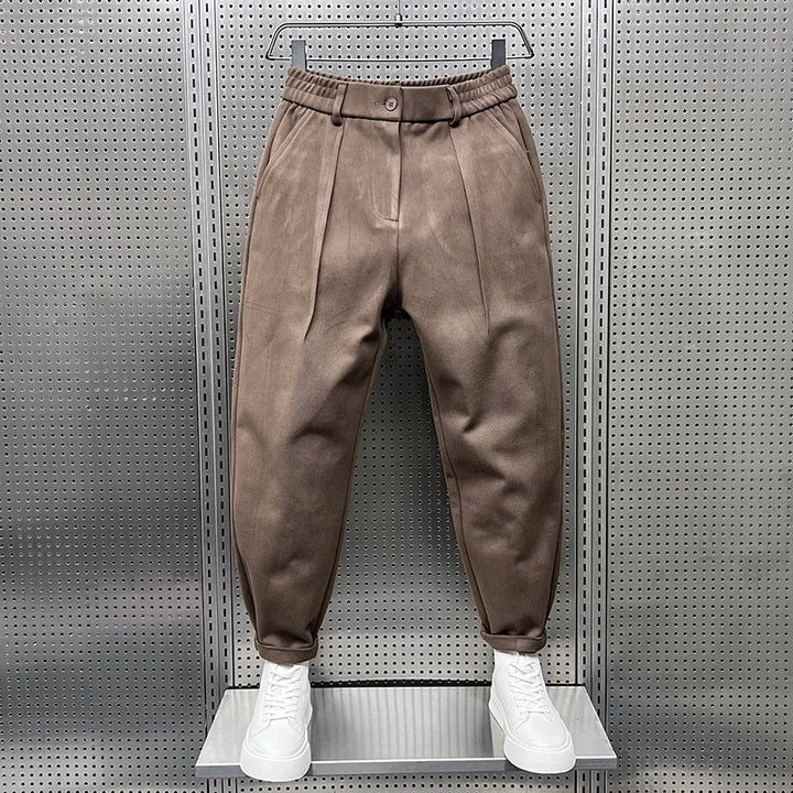 Elegant Mélange Men's Business Casual Pants