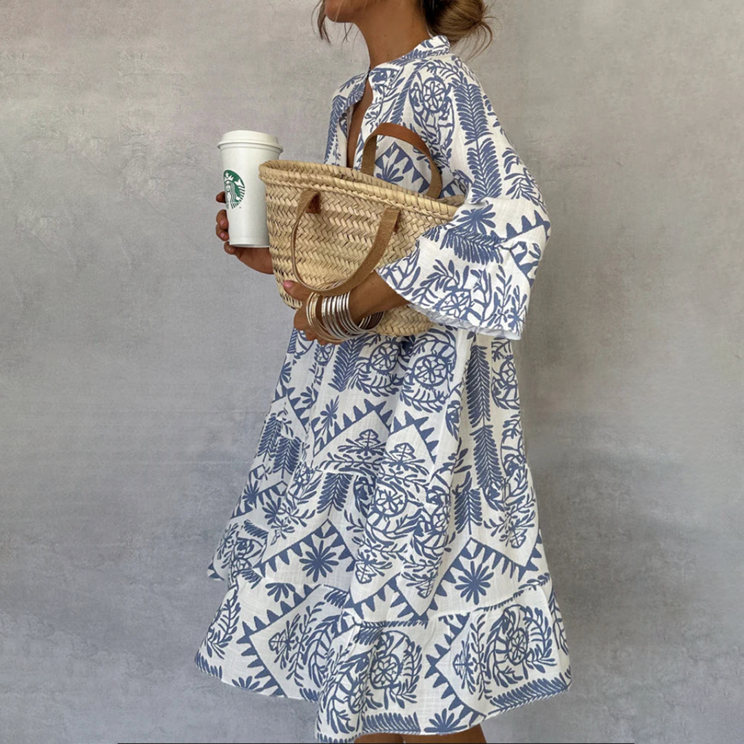 Stylish Printed Women's Dress