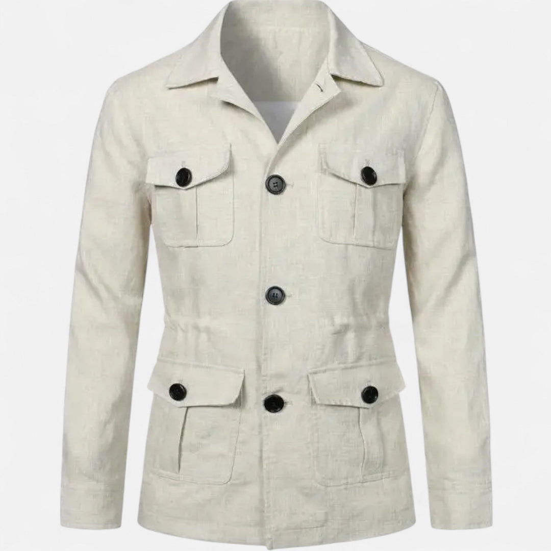 Functional Fall-Winter Men's Cargo Jacket