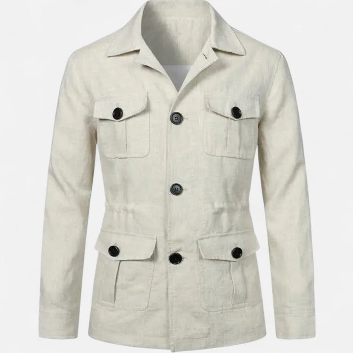 Functional Fall-Winter Men's Cargo Jacket