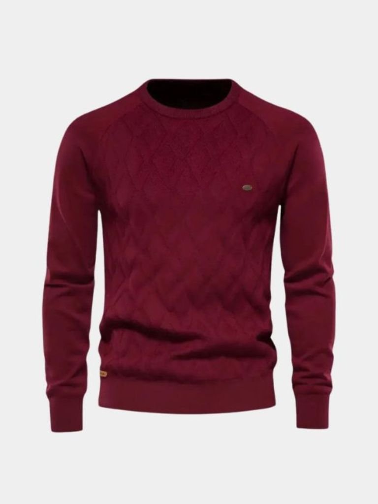 Minimalist Knit Pullover - Cross & Crown - Cross & Crown