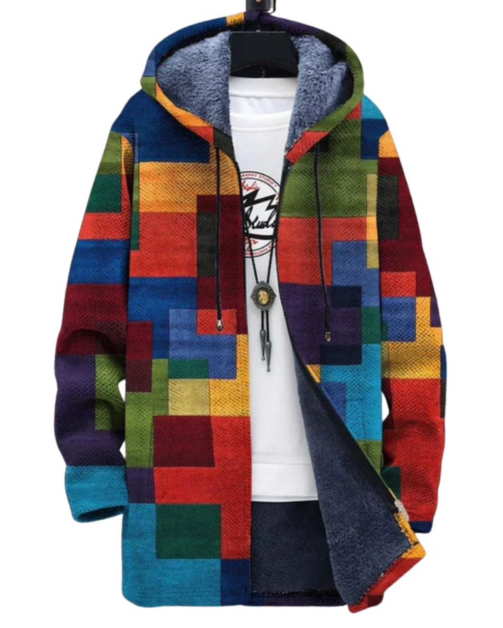 Luxurious Hand-Knitted Men's Cardigan