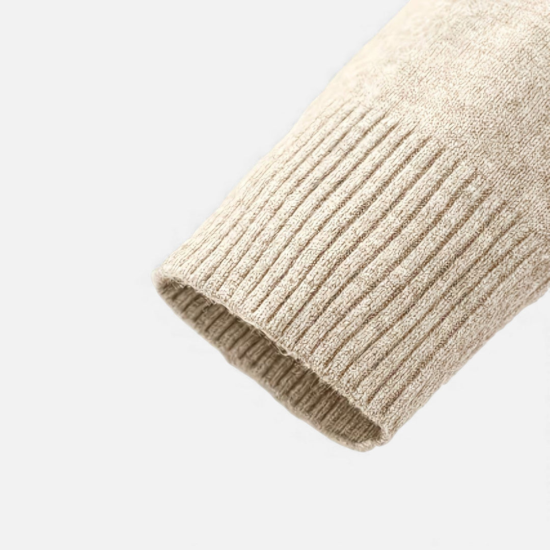 Elegant Men's V-Neck Knit Sweater
