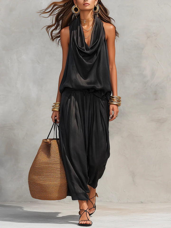 Elegant Breathable Women's Two-Piece Set