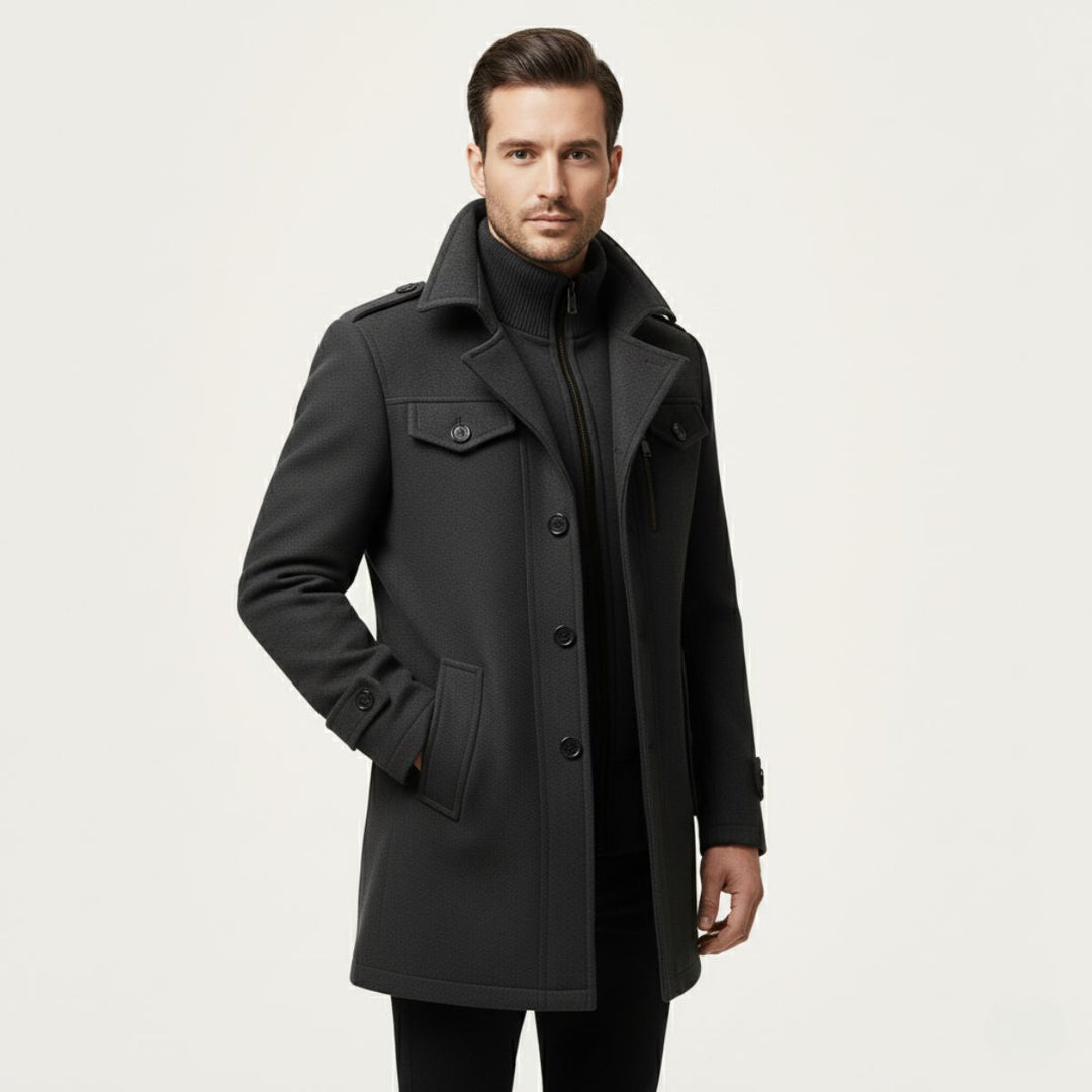 Elegant Warm Men's Winter Coat