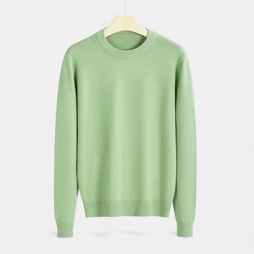 Classic Warm Men's Crew Neck Sweater