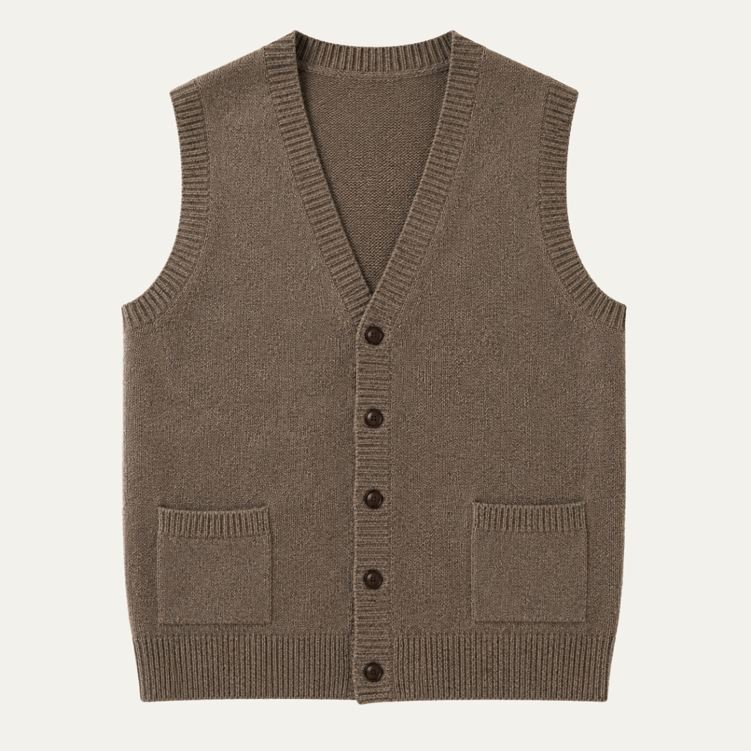 Classic Smart-Casual Men Knit Vest
