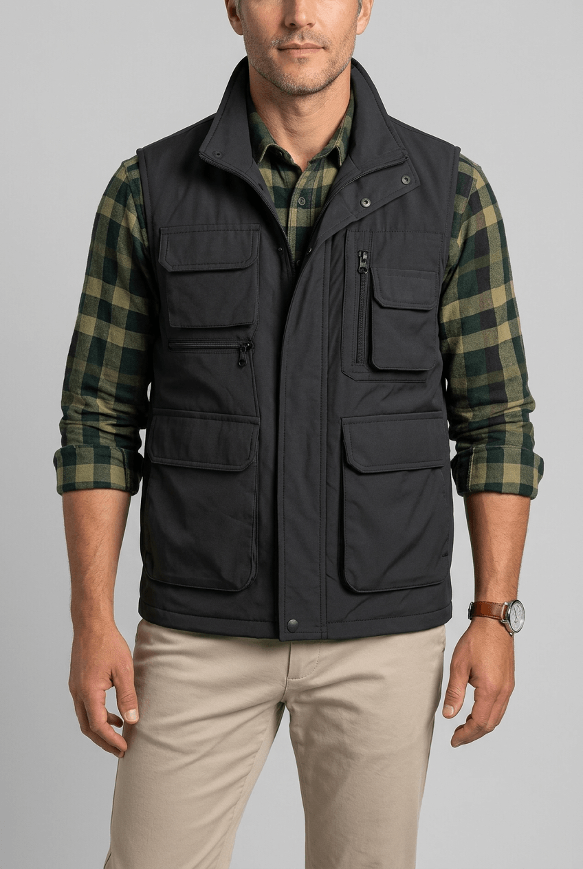 Versatile Practical Men's Utility Gilet