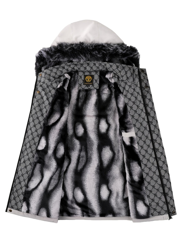 Men's Warm Winter Parka with Hood