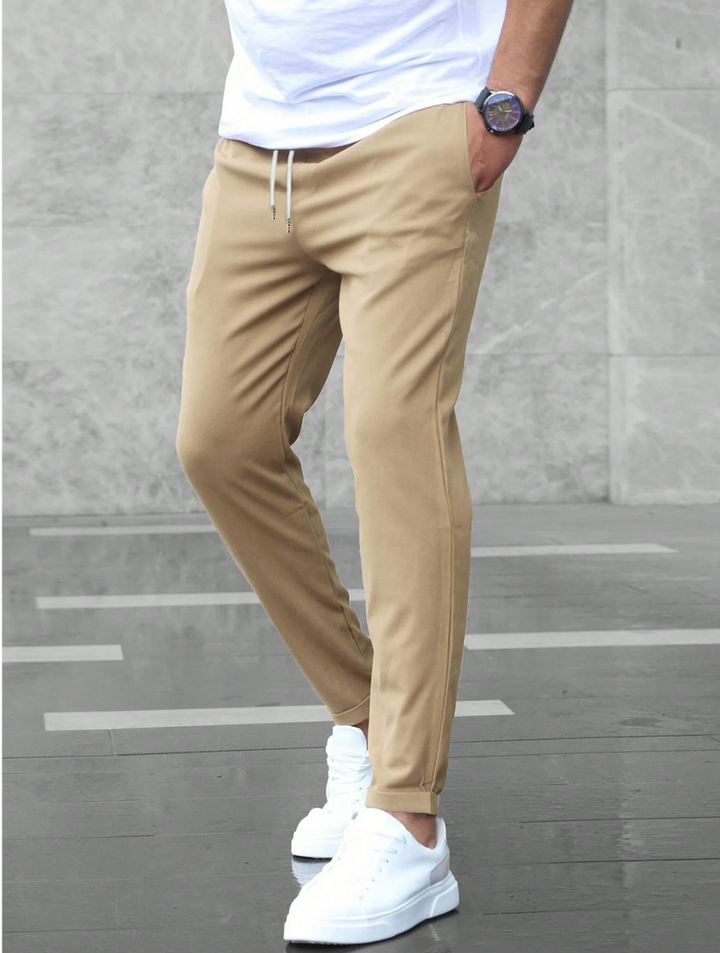 Men's Slim-Fit Stretch Casual Pants