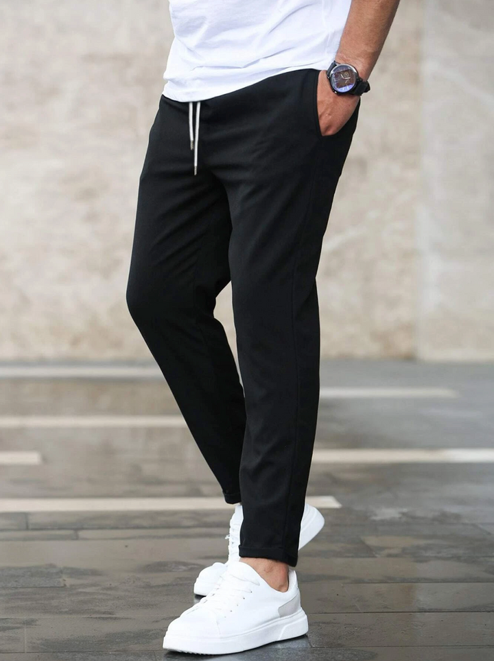 Men's Slim-Fit Stretch Casual Pants