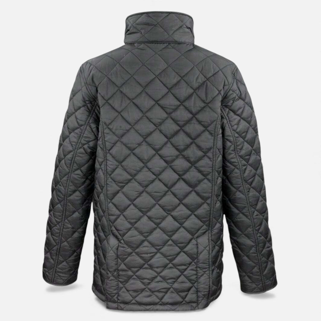 Quilted Lined Men's Winter Jacket