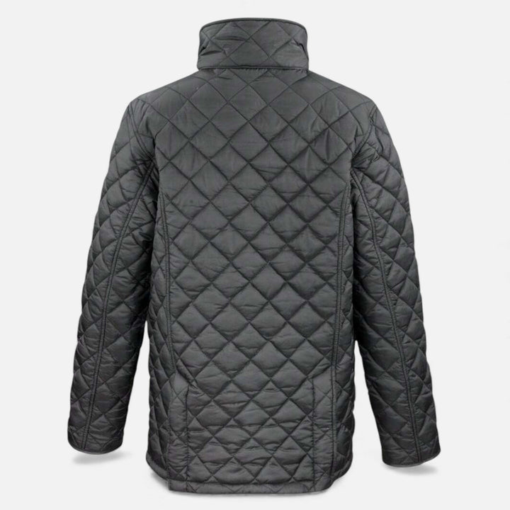 Quilted Lined Men's Winter Jacket