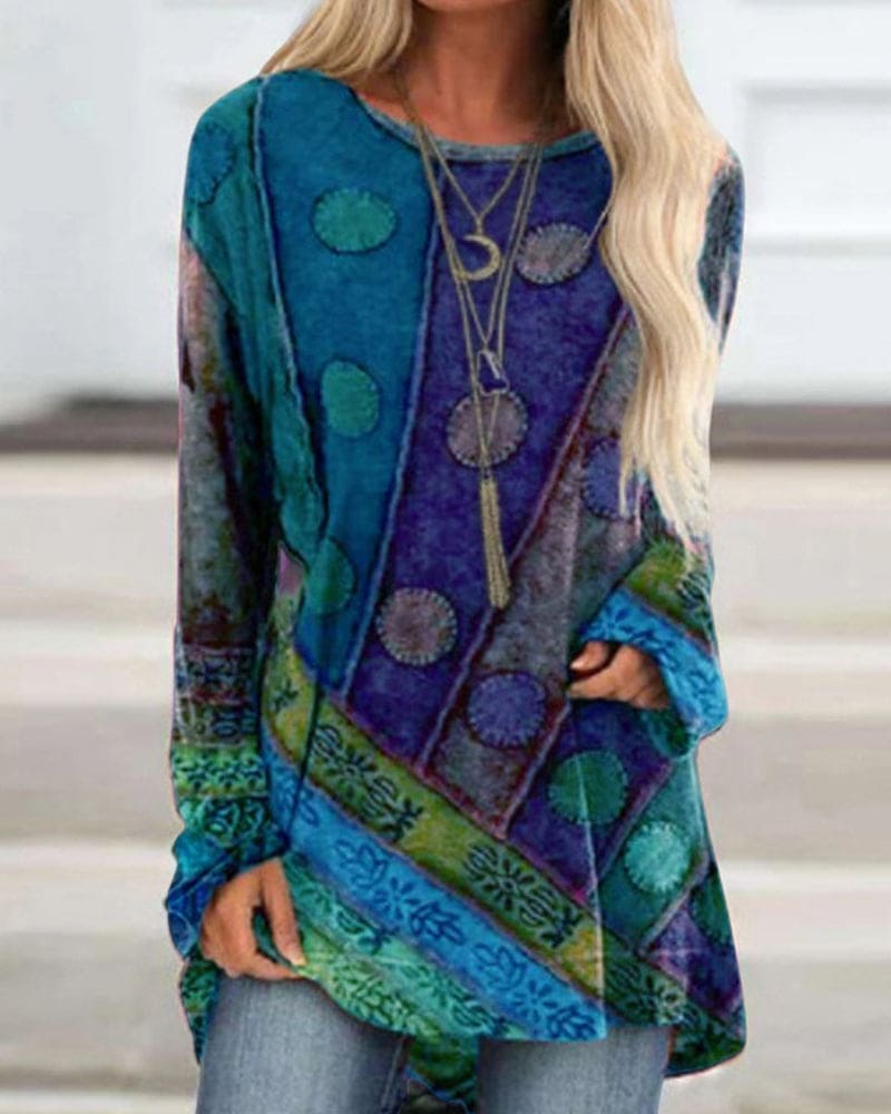Airy Summer Women's Retro Top