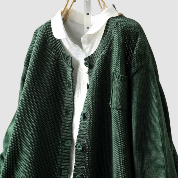 Cozy Elegant Women's Knit Cardigan