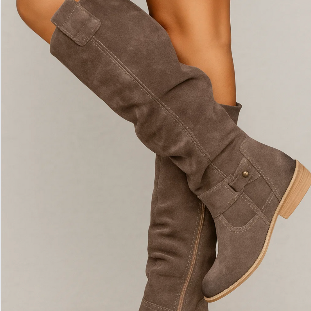 Elegant Suede Boots for Women