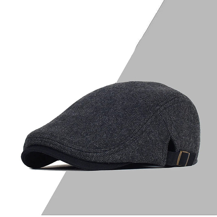 Classic Men's Beret - Adjustable and Timeless Elegant
