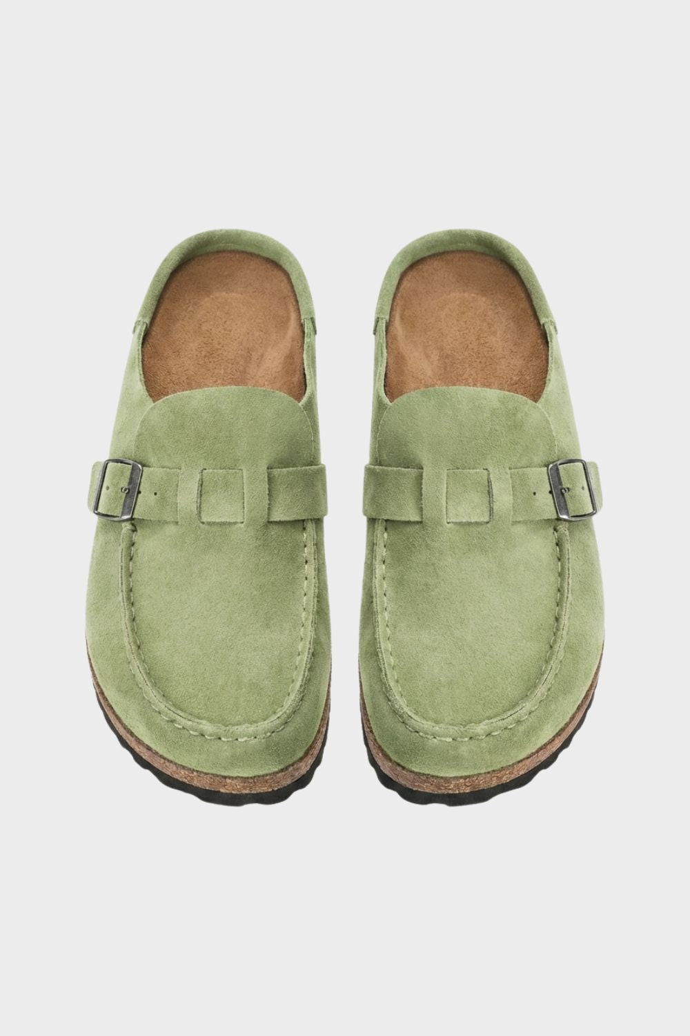 Comfortable Ergonomic Women's Clogs with Buckle