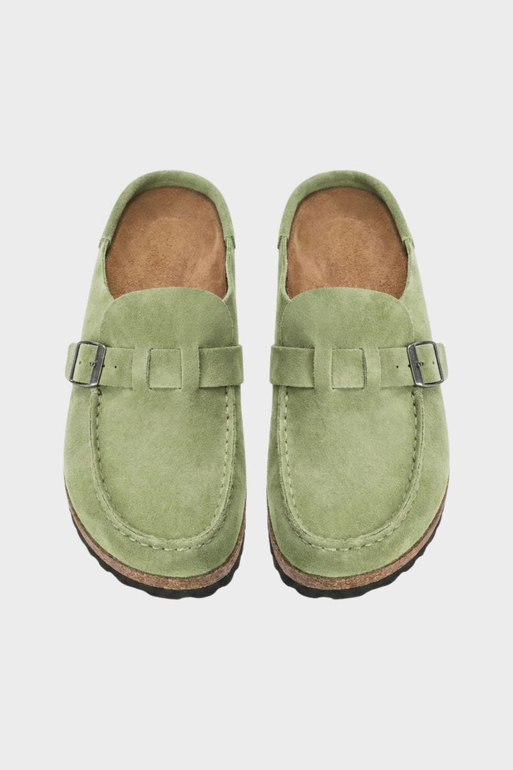 Comfortable Ergonomic Women's Clogs with Buckle