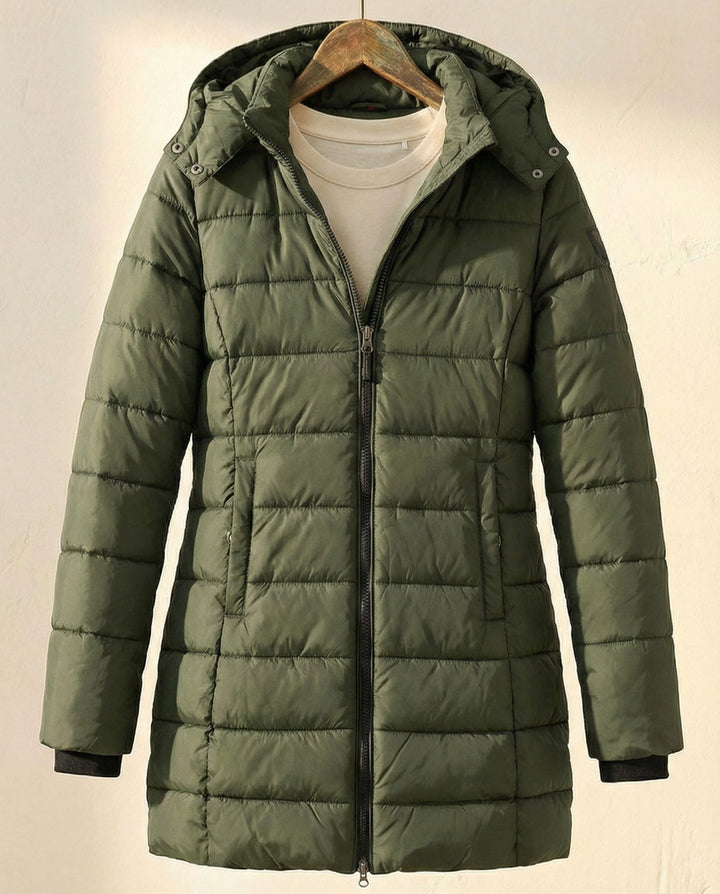 Warm Quilted Women's Puffer Coat