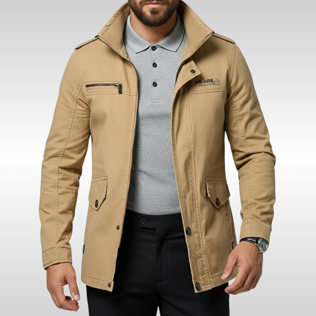 Structured Modern Men's Field Jacket