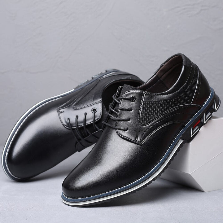 Orthopedic Business Men's Lace-Up Shoes