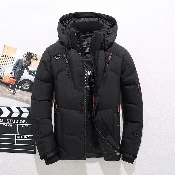 Premium Men's Down Puffer Jacket - Winter Jacket with Down Fill