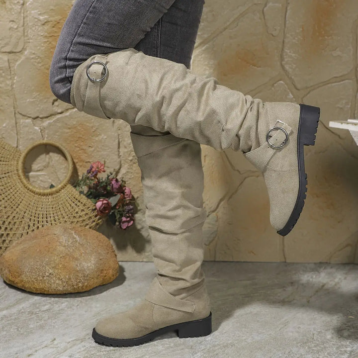 Stylish Women Knee High Boots