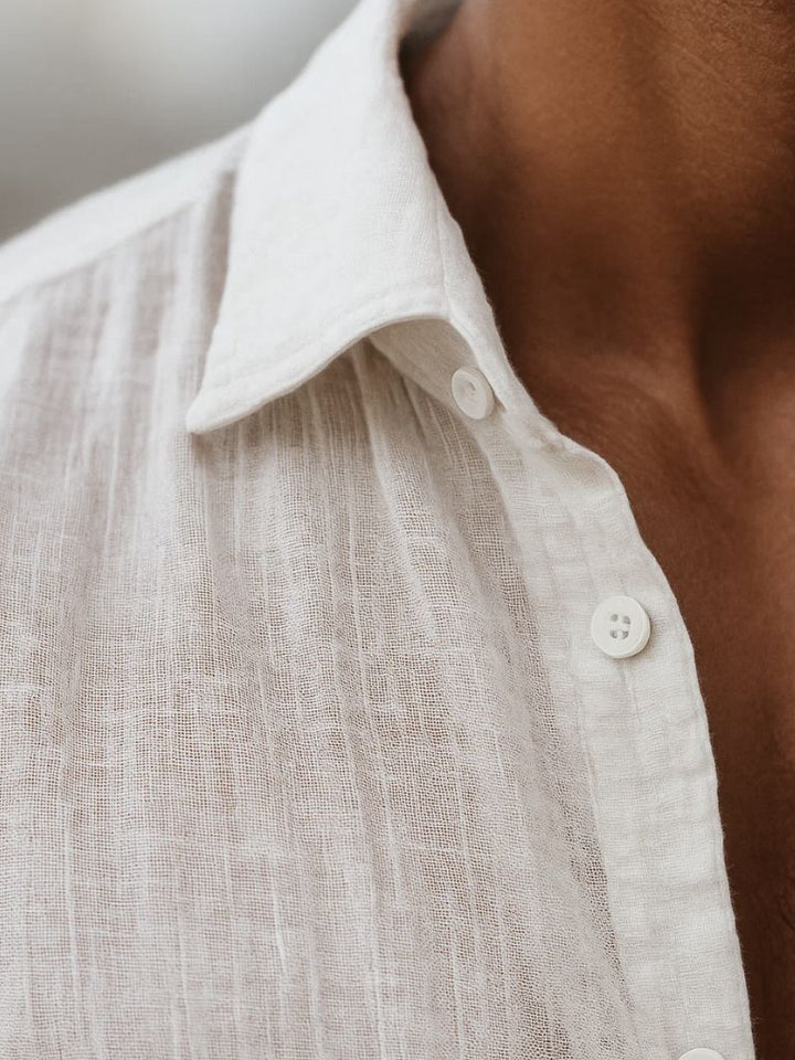 Linen Reverie Shirt - Cross & Crown - Cross & Crown