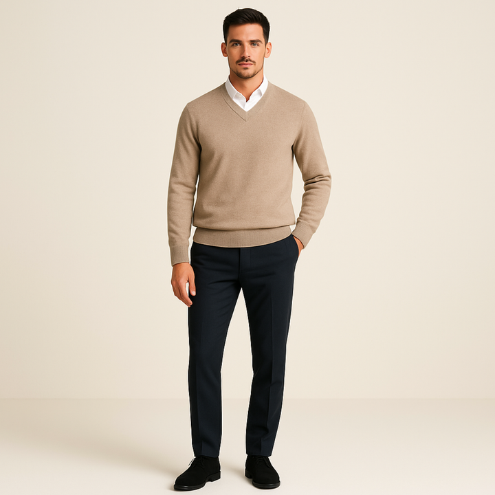 Elegant Premium Men's Wool Sweater