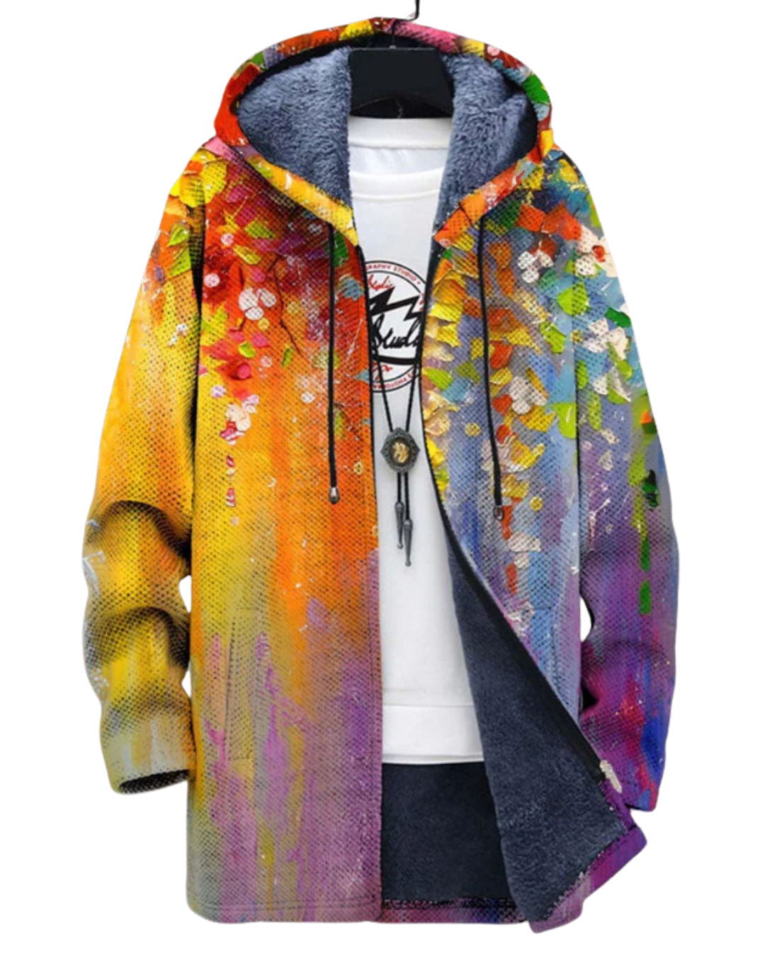 Luxurious Hand-Knitted Men's Cardigan