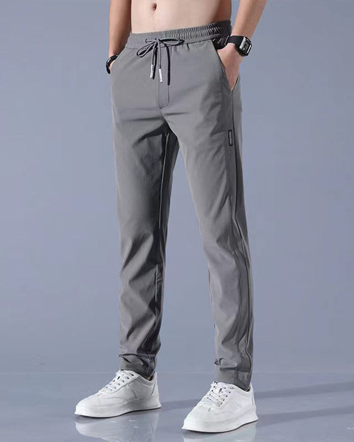 Men's Casual Pants - Quick-Dry Stretch Fabric for Sports and Everyday Wear