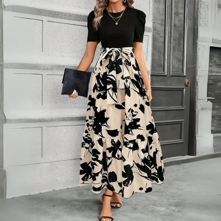 Elegant Floral Women's Maxi Dress