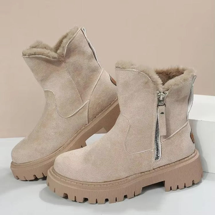 Lined Elegant Women's Ankle Boots